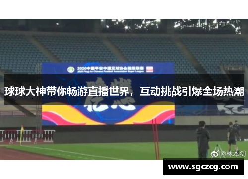 球球大神带你畅游直播世界，互动挑战引爆全场热潮
